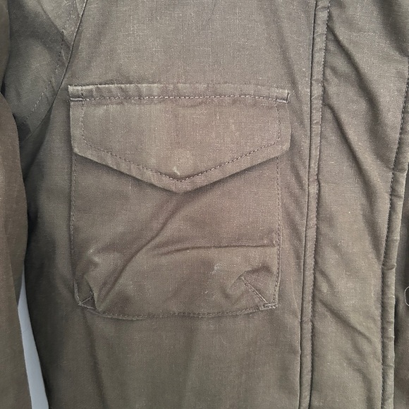 Aritzia/Community Winter Coat in Army Green Size XXS - Picture 2 of 10